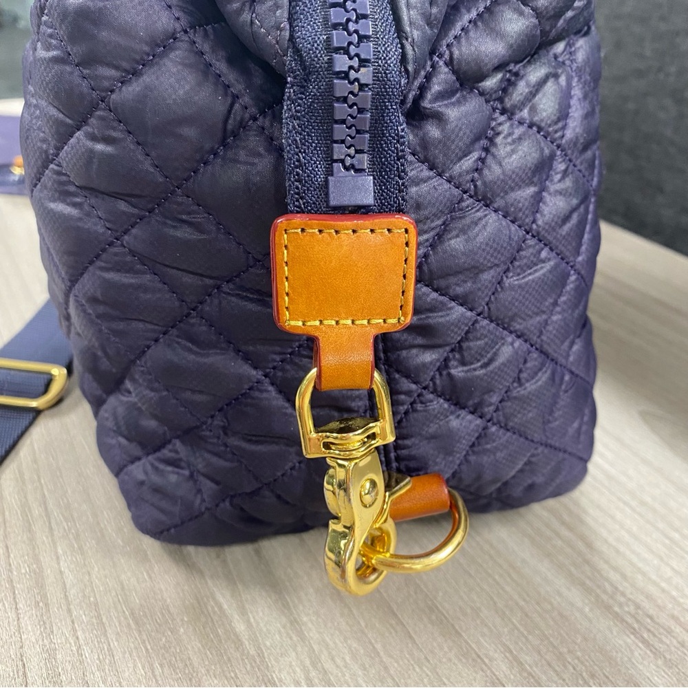 MZ Wallace Small Sutton Deluxe Bag in Boysenberry, Complete Set - Picture 4 of 15